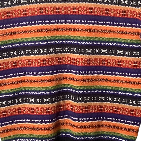 Tommy Hilfiger Lux Cotton Fair Isle Striped Sweater Multicolor Men Large - Picture 2 of 7